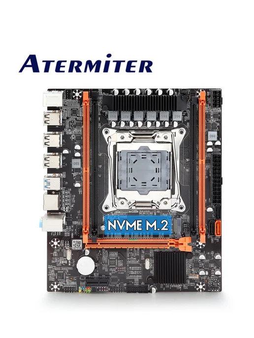 Atermiter Материнская плата,X99 комплект,xeon E5 2630V3 16 ГБ 2133 МГц, 16 ГБ, фото 2
