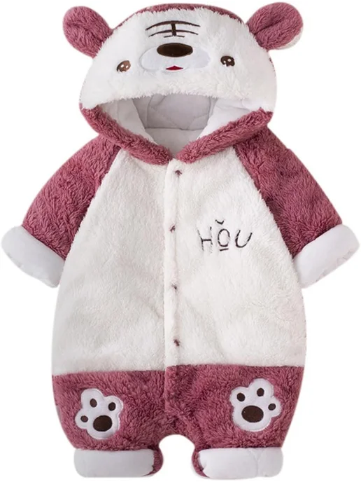 KigiRu кигуруми тигр для малышей, фиолетовый