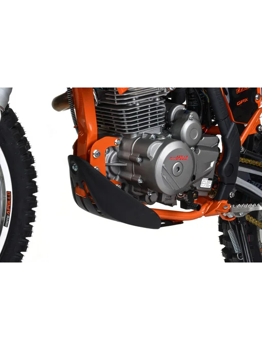 Мотоцикл Кросс Moto Apollo F5 300 (175FMM), оранжевый, фото 4
