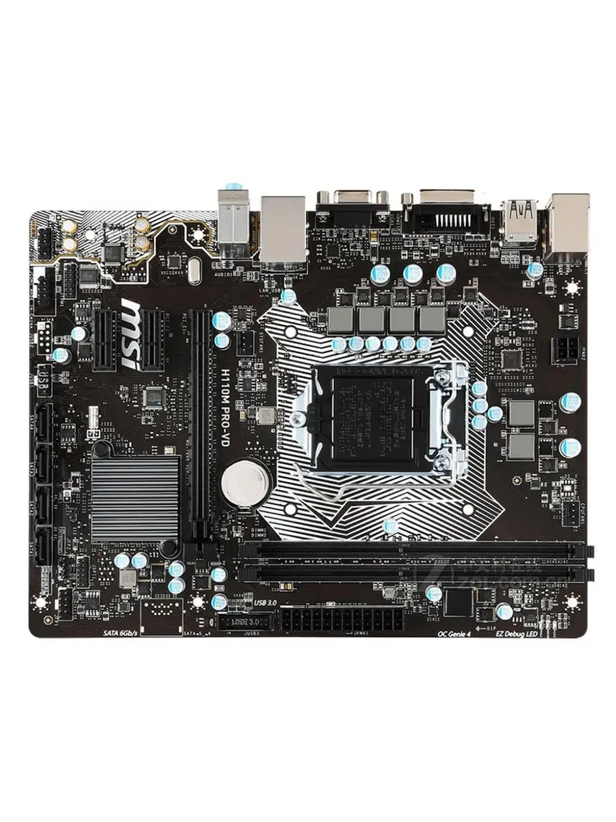 MSI Материнская плата H110M PRO-VD LGA 1151 DDR4