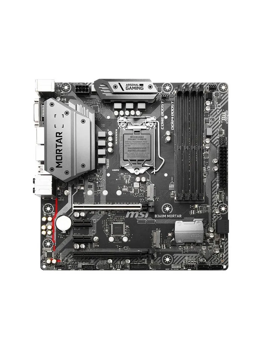 MSI Материнская плата B360M MORTAR LGA 1151 DDR4