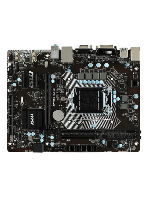 MSI Материнская плата B150M BAZOOKA LGA 1151 DDR4, PRO-VD DDR4