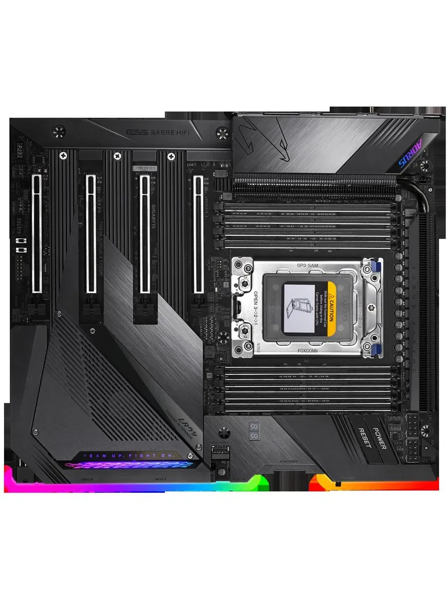 Gigabyte Материнская плата TRX40 AORUS XTREME Socket sTRX4 DDR4