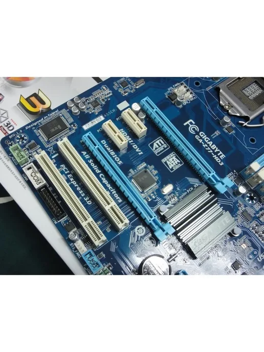 Gigabyte Материнская плата GA-Z77-HD3 LGA 1155 DDR3, вариант, фото 2