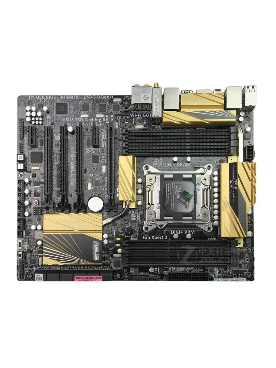 Asus Материнская плата X79-DELUXE LGA 2011 DDR3 ATX