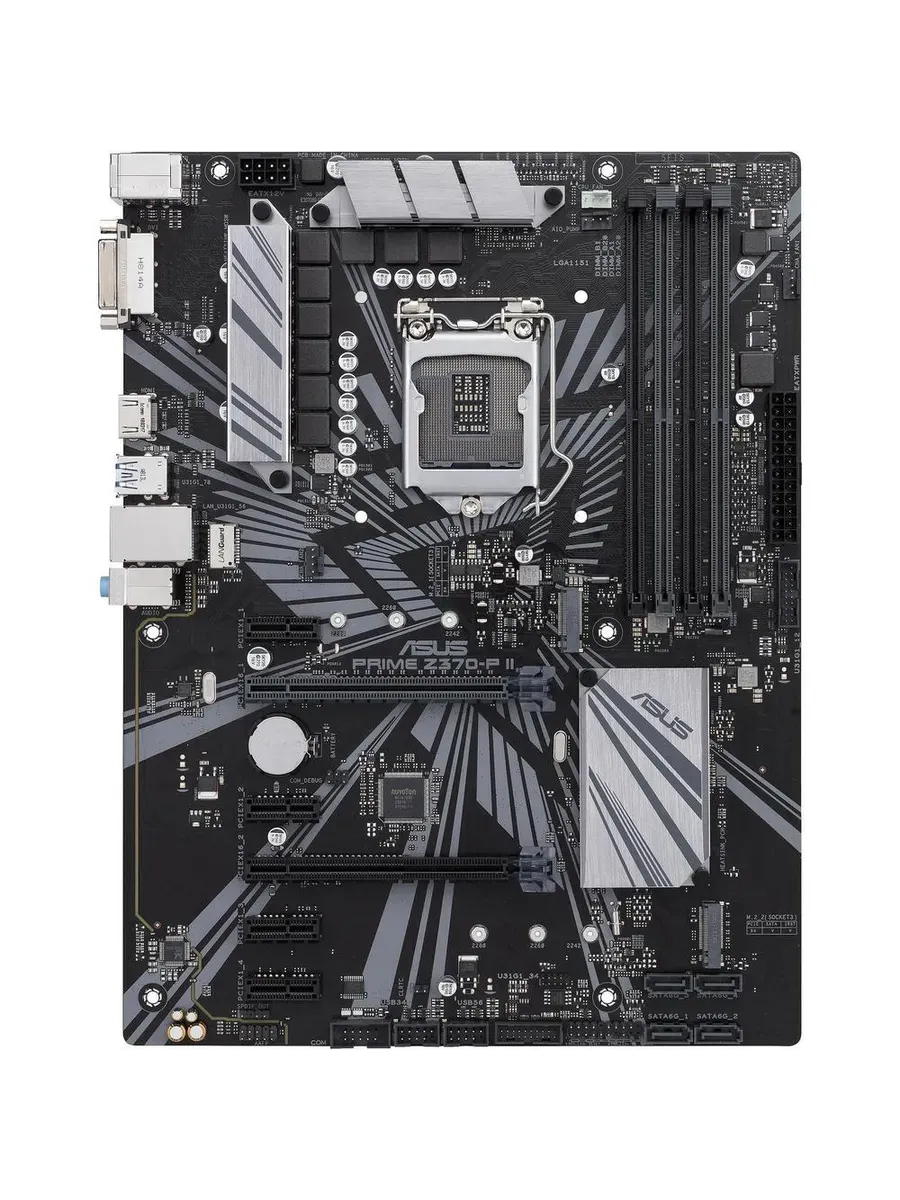 Asus Материнская плата PRIME Z370-P II LGA 1151 DDR4 ATX