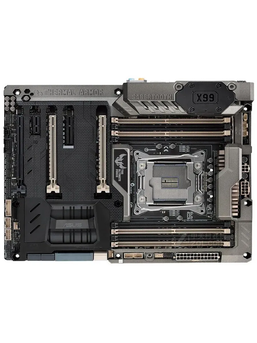 Asus Материнская плата SABERTOOTH X99 LGA 2011-V3 DDR4