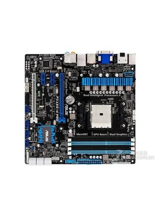 Asus Материнская плата F2A85-M PRO Socket FM2 DDR3 Micro ATX, вариант