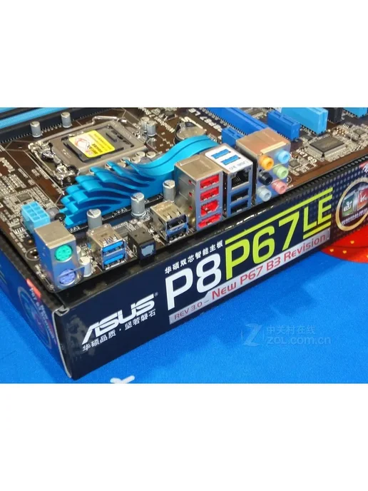 Asus Материнская плата P8P67(REV 3.1) LGA 1155 DDR3 ATX, вариант, фото 4