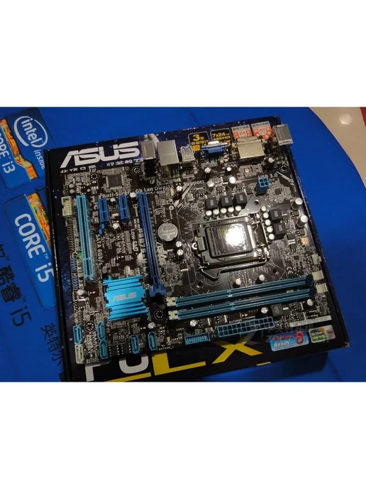 Asus Материнская плата P8B75-M, LX LGA 1155 DDR3, фото 2