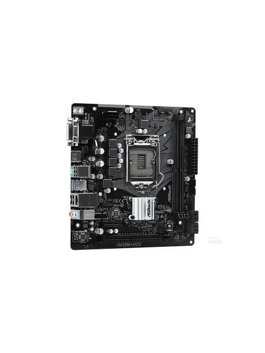 ASRock Материнская плата H410M-HVS LGA1200 Micro ATX, вариант, фото 2