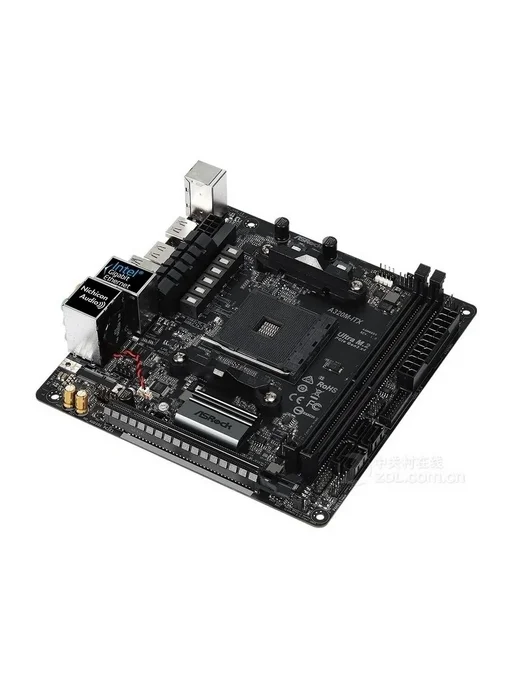 ASRock Материнская плата A320M-ITX Socket AM4 DDR4, вариант, фото 3