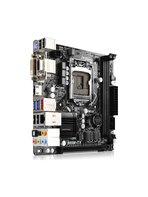 ASRock Материнская плата B85M-ITX LGA 1150 DDR3 Mini-ITX, вариант, фото 2
