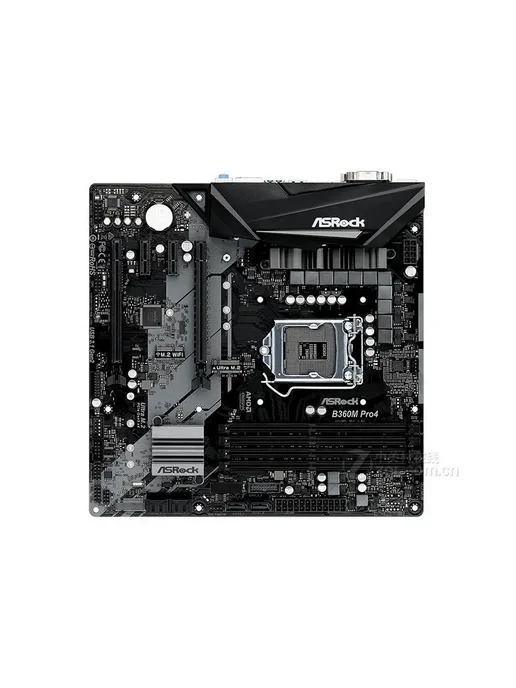 ASRock Материнская плата B360M Pro4 LGA1151 Micro ATX, вариант