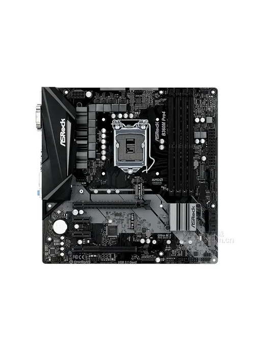 ASRock Материнская плата B360M Pro4 LGA1151 Micro ATX, вариант, фото 2