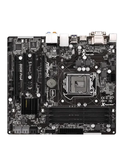 ASRock Материнская плата B85M Pro4 LGA1150 Micro ATX, вариант