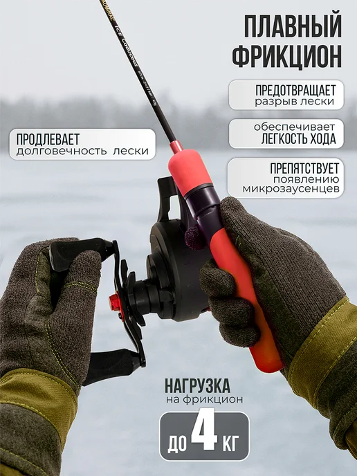 Kimoto Катушка для зимней рыбалки Ice Fishing Reel, вариант, фото 2