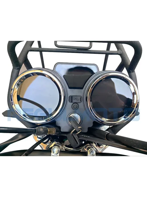 Мопед взрослый бензиновый двухместный Regulmoto Alpha RM-3, черный, фото 5