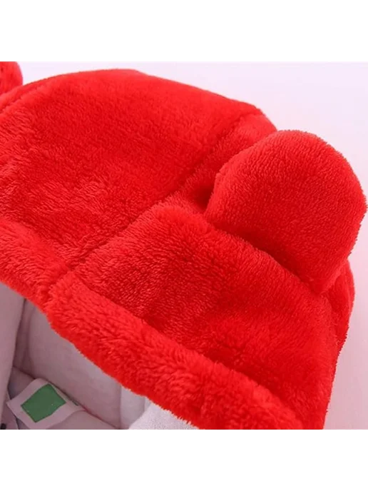 кигуруми кот для малышей, красный, фото 4