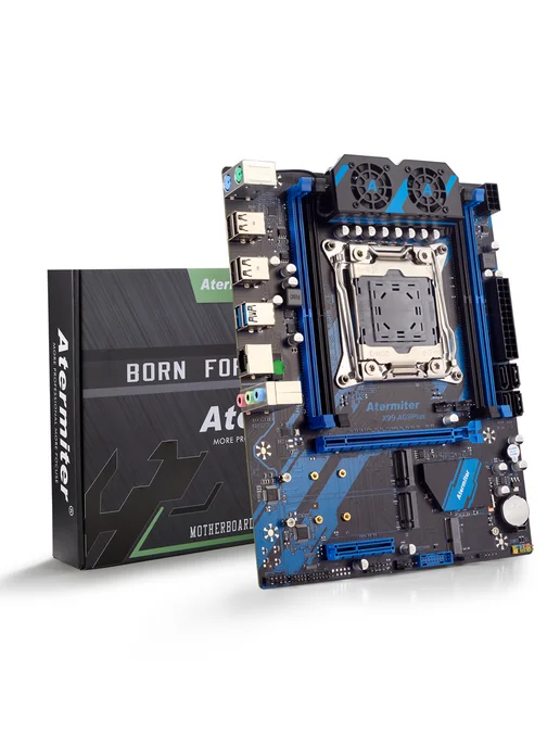 Atermiter Материнская плата с процессором X99-AG9 Xeon E5 2699V3 32 ГБ, 32 ГБ, фото 4