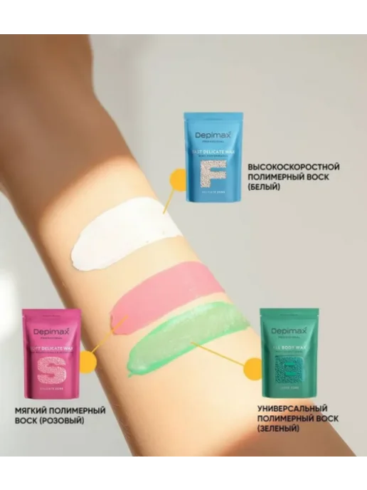 Depimax Полимерный воск для деликатных зон Soft Delicate Wax, вариант, фото 4