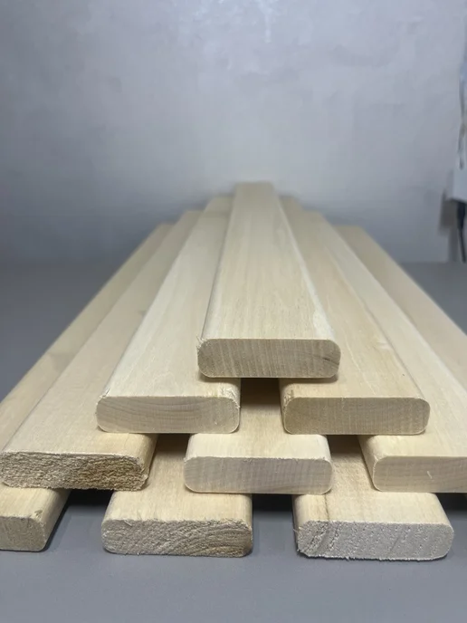 Рейка деревянная 15x50x1100 5 шт сорт А, 15x50x1100, 10 шт, фото 2