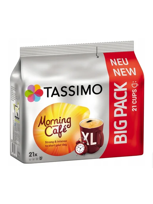 Tassimo Капсулы Morning cafe strong intenso XL, 21шт, 21 шт, фото 2