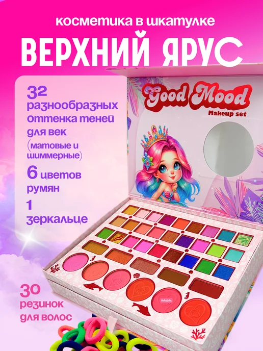 Банана Мама детская косметика набор, фиолетовый, фото 2
