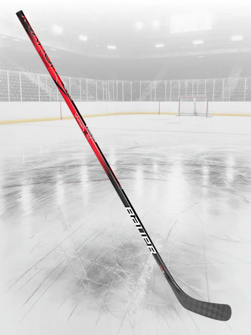 Клюшка хоккейная Bauer Vapor X4 подростковая, черный, фото 3