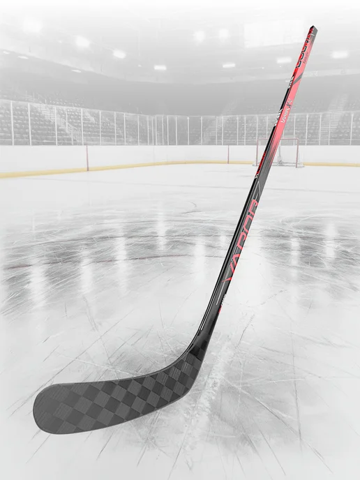 Клюшка хоккейная Bauer Vapor X4 подростковая, черный, фото 5