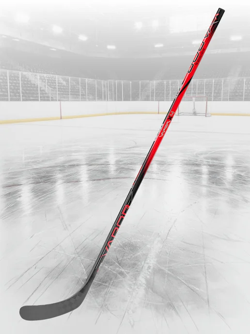 Клюшка хоккейная Bauer Vapor X4 взрослая, черный, фото 2