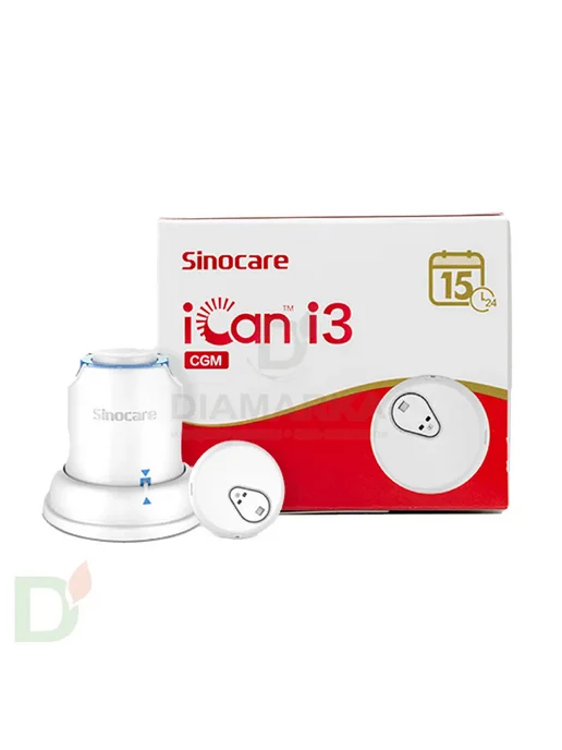 Sinocare official Система непрерывного мониторинга глюкозы Sinocare iCan i3, красный, фото 8