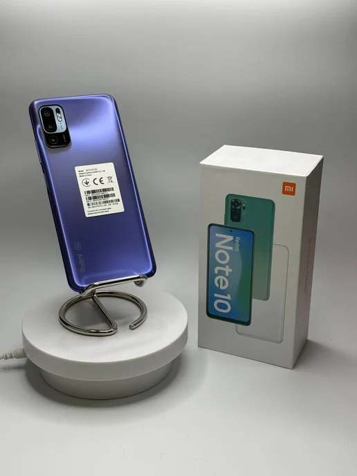 Смартфон Xiaomi Redmi Note 10 8/256 ГБ, синий, фото 2