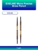 1шт. Micro Precise Brow Pencil Водостойкий карандаш для бр EVELINE 648535296 купить за 915 ₽ в интернет‑магазине Wildberries