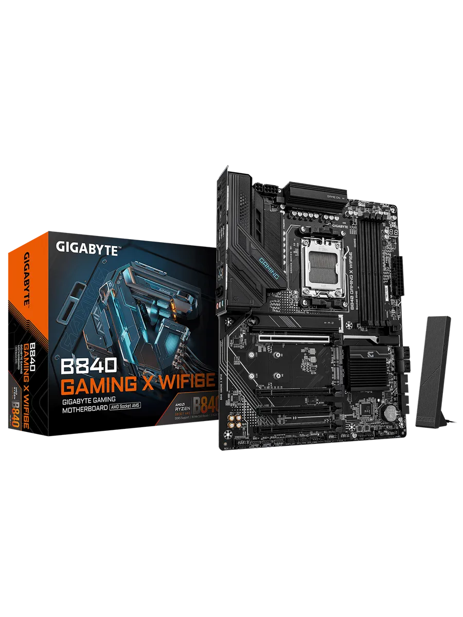 Gigabyte Материнская плата B840 GAMING X WIFI6E AM5 AMD B840 ATX RTL