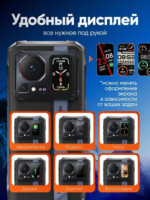 Смартфон HOTWAV Cyber 16 Pro 11/24 ГБ, синий, фото 8