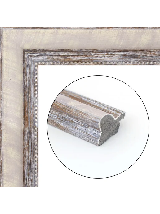 Кинешемская рамочка Рамка багетная для картин со стеклом 30 x 24 см, РБ-281, 30x24 см, фото 2
