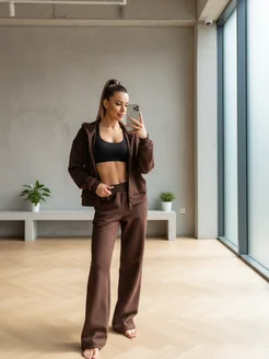 Спортивный костюм теплый флисовый с начесом весенний