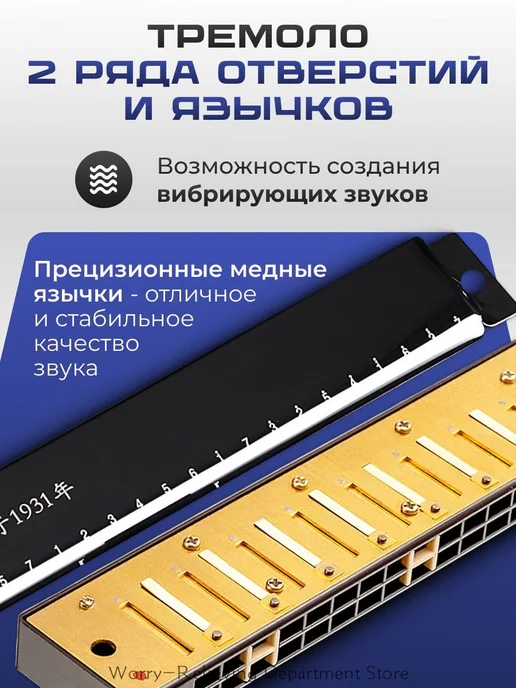 Губная гармошка, вариант, фото 2