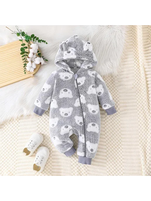 KigiRu кигуруми новогодний коала для детский, серый, фото 2