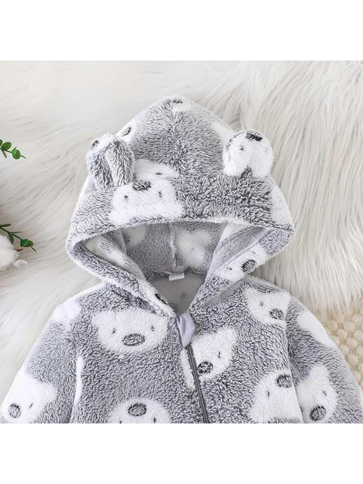 KigiRu кигуруми новогодний коала для детский, серый, фото 3