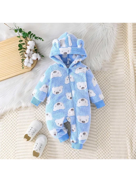 KigiRu кигуруми новогодний коала для детский, синий, фото 2