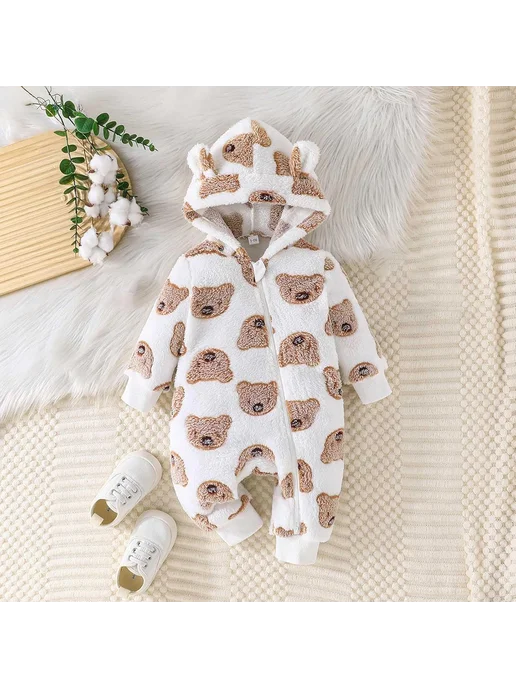 KigiRu кигуруми новогодний коала для детский, белый, фото 2