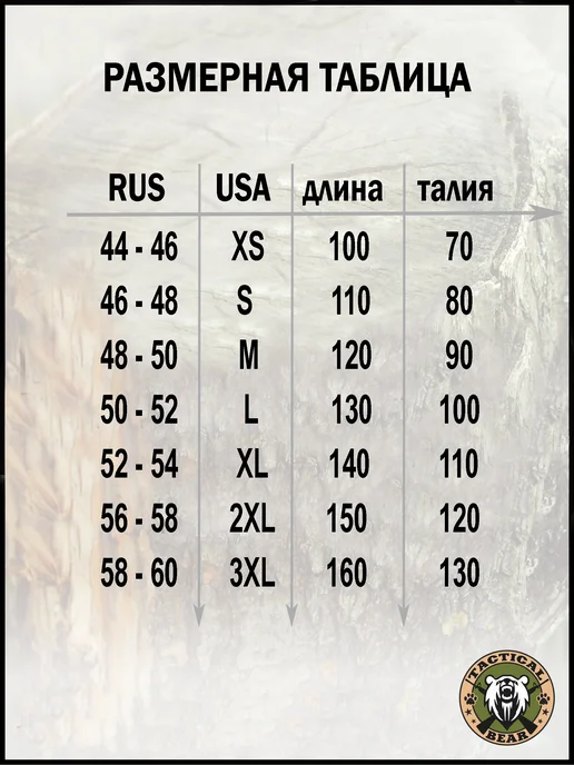 Tactical Bear Ремень тактический военный Талия до 110 см, зеленый, фото 4