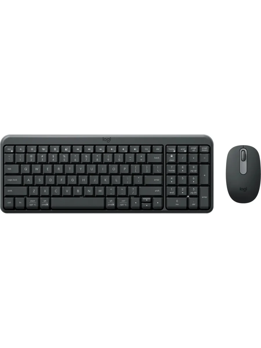 LOGITECH Клавиатура + мышь Wireless MK250 Compact MR0114 кла