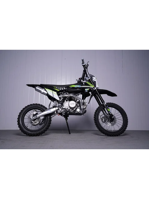 SPRMOTORS Питбайк 125сс MiniCross, черный, в собранном виде, черный, фото 7