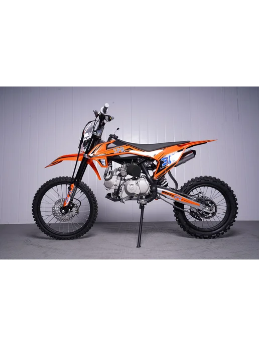 SPRMOTORS Питбайк 140сс MiniCross L, оранжевый, в собранном виде, оранжевый, фото 7