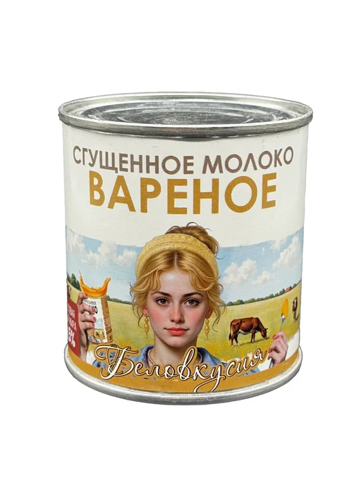 Беловкусия Молоко сгущенное вареное 380 г х 10 шт, 380 г, 1 шт, фото 3