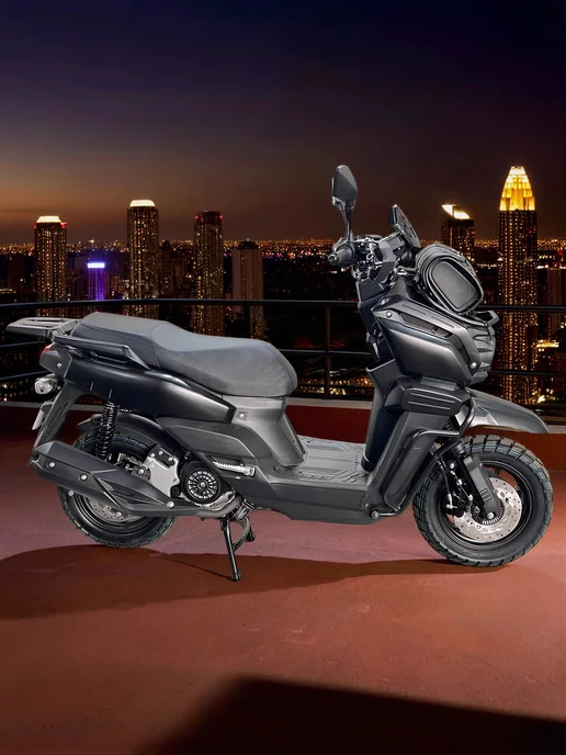 ТЕХНОМОТОРФ Скутер VECTOR 1.0 GREEN 150 см3 (49,9 см3), черный, фото 8