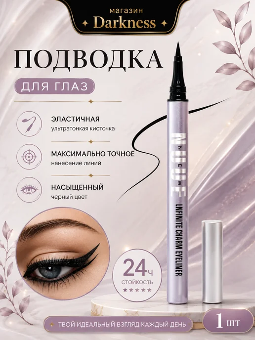 Подводка для глаз, черный